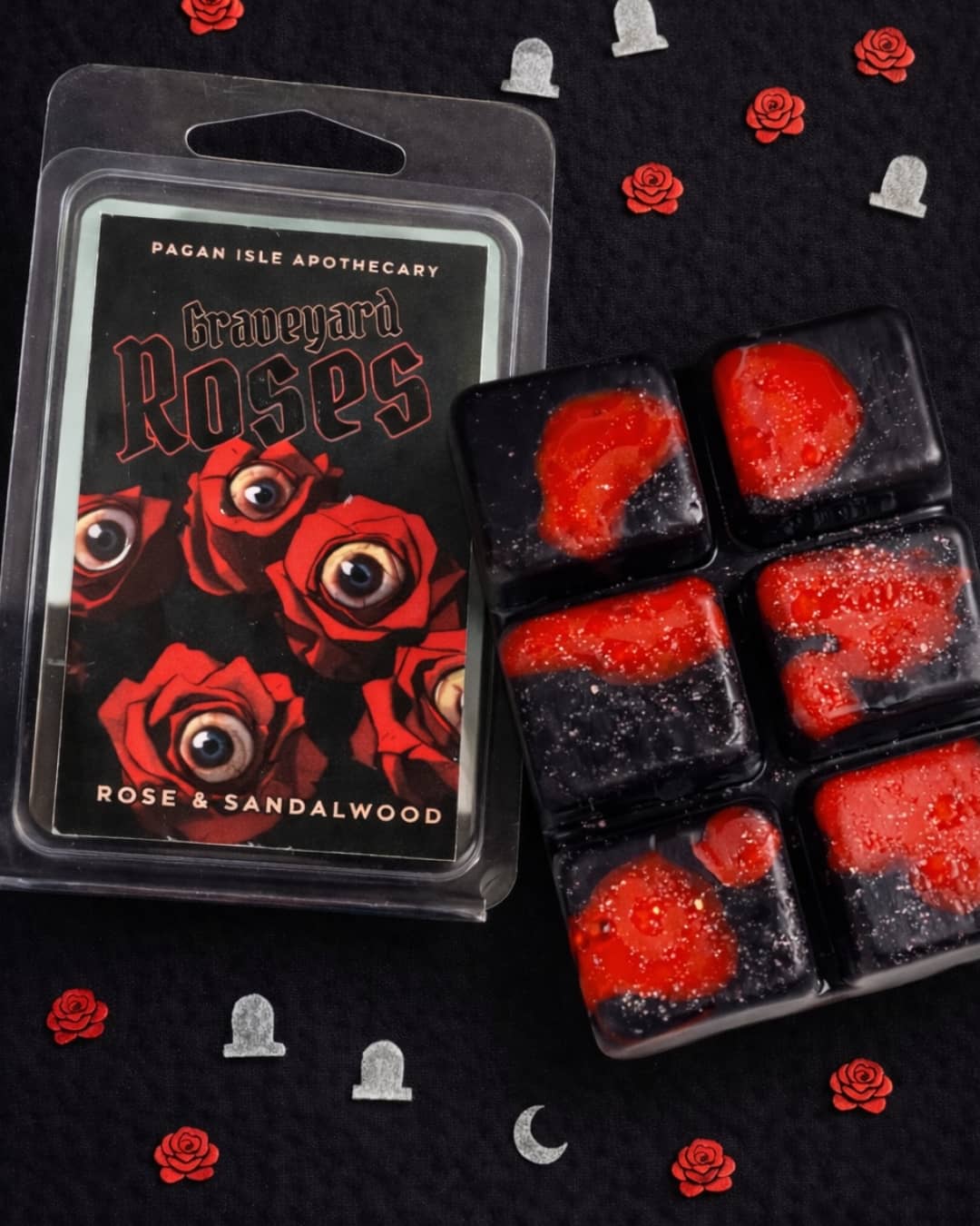 Graveyard Roses Wax Melts | Dark Floral Gothic Scent