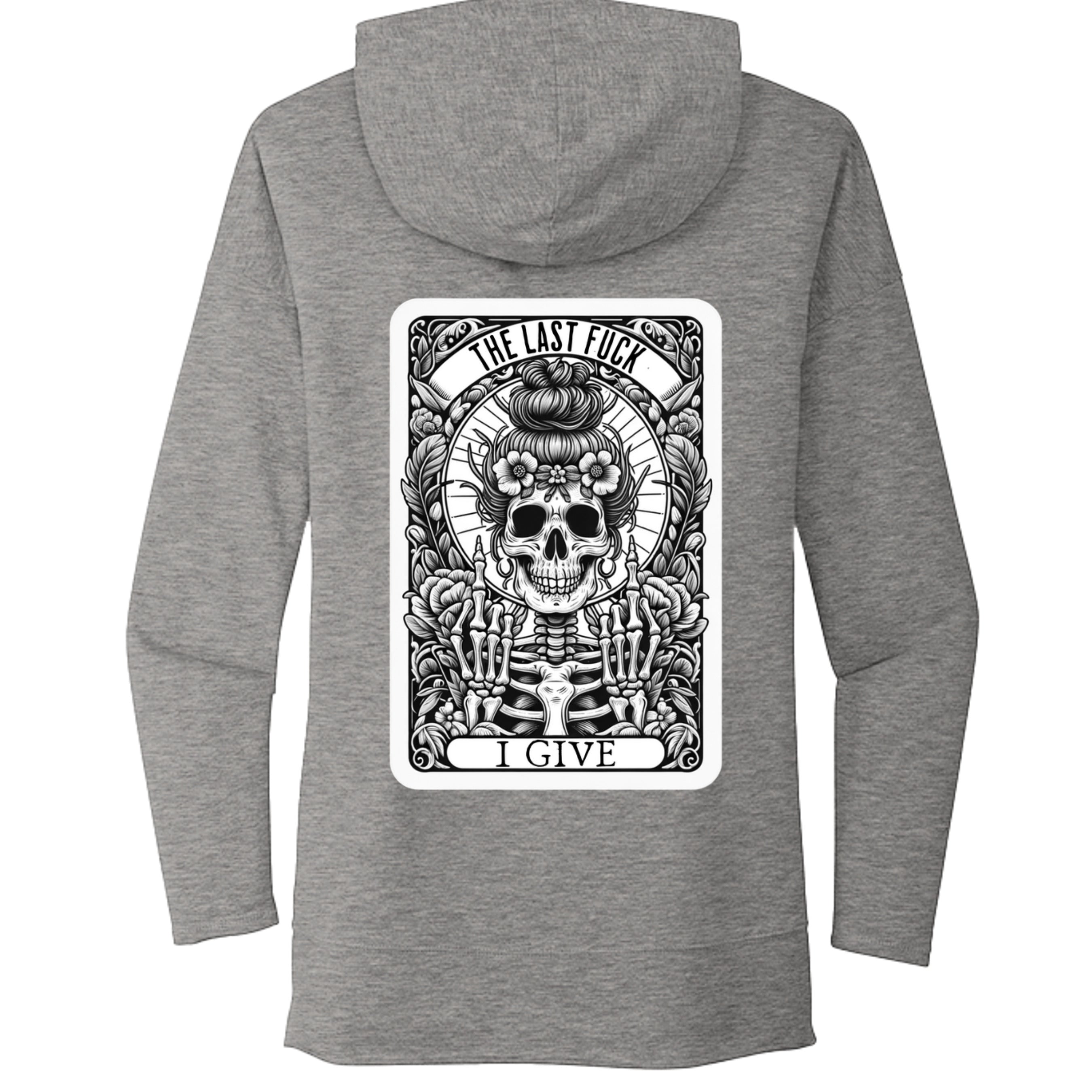 Light Heather Grey - DT671 - BACK