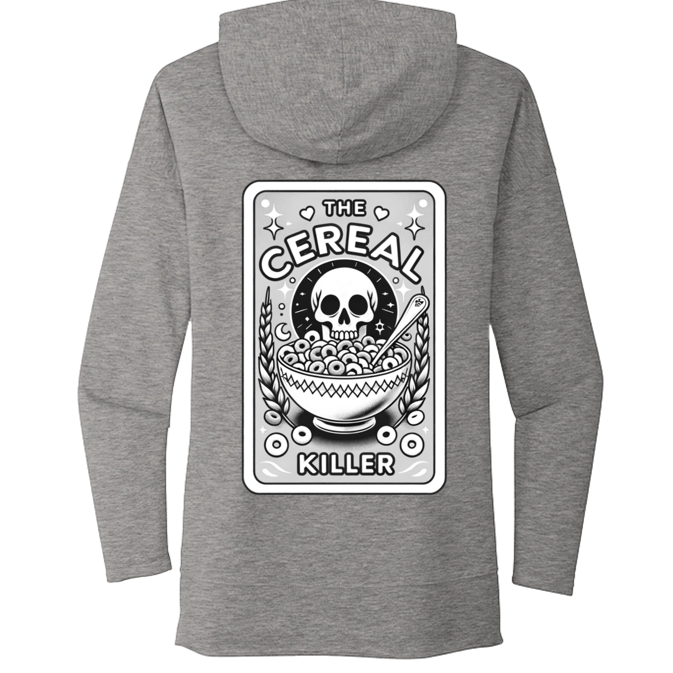 Light Heather Grey - DT671 - BACK