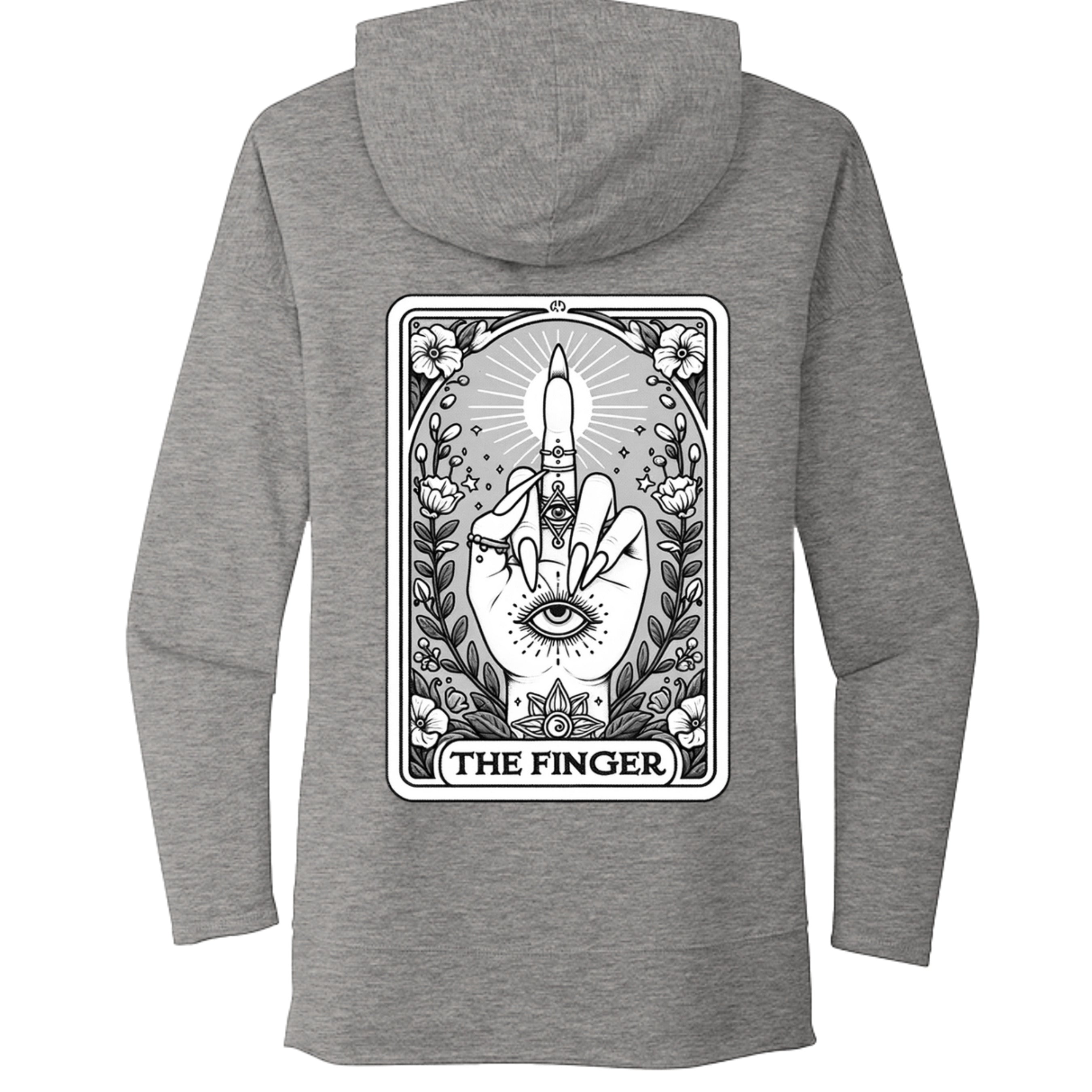 Light Heather Grey - DT671 - BACK