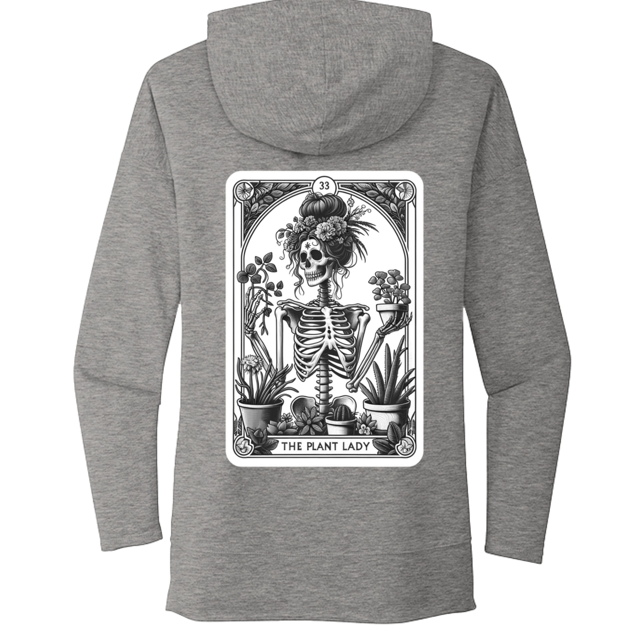 Light Heather Grey - DT671 - BACK