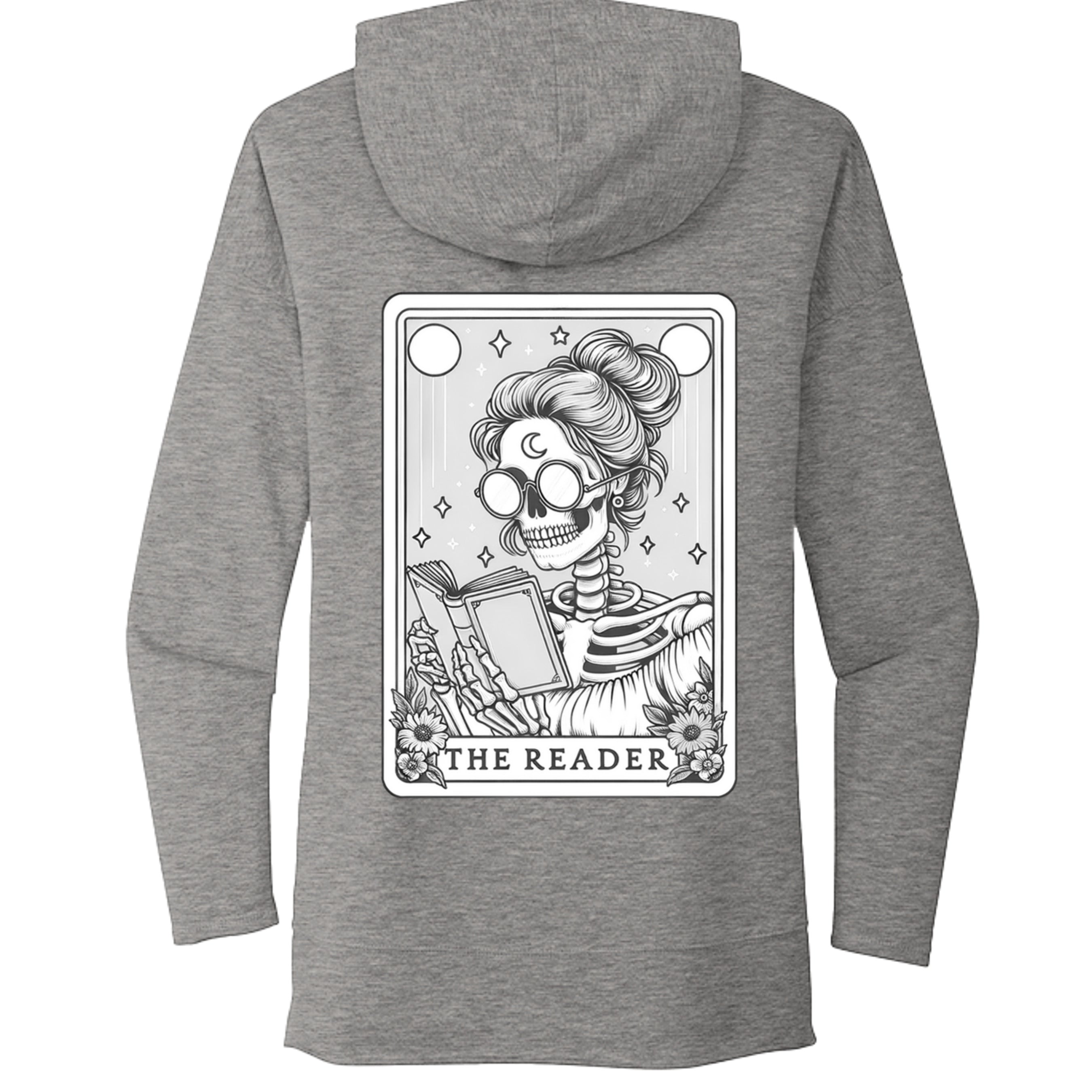 Light Heather Grey - DT671 - BACK