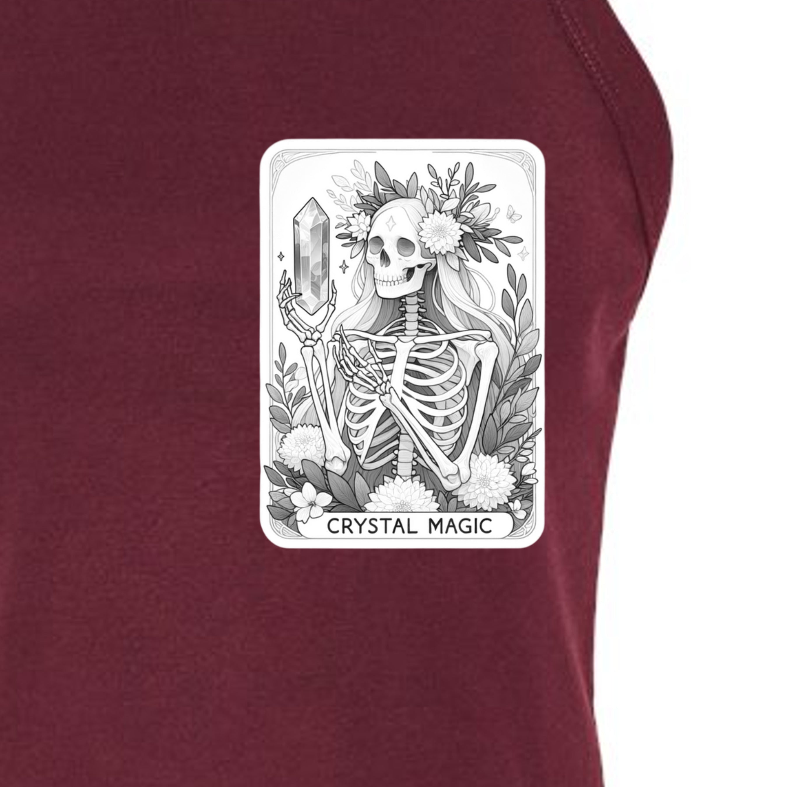 Solid Maroon Blend - 1019 - FRONT