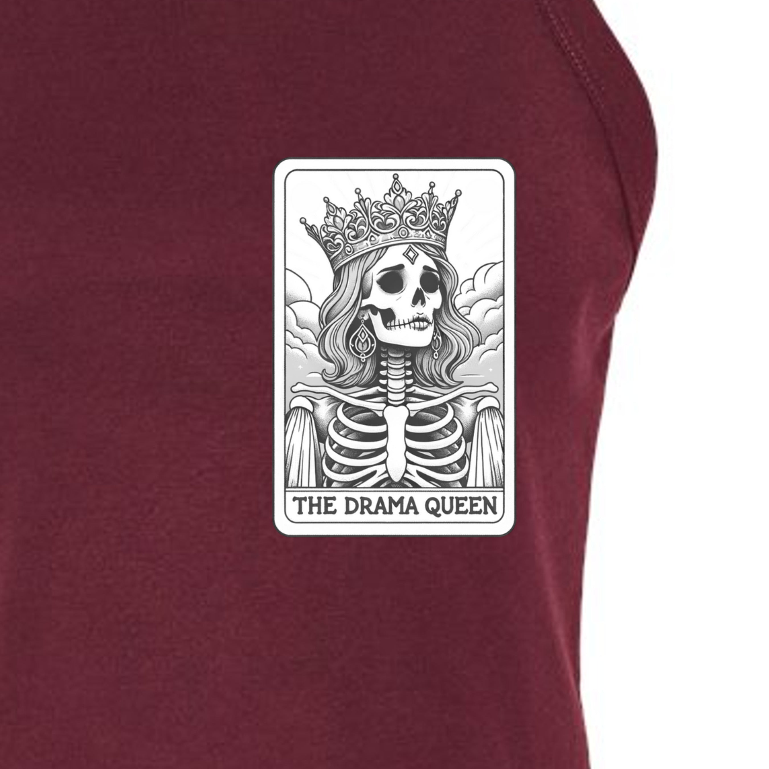 Solid Maroon Blend - 1019 - FRONT