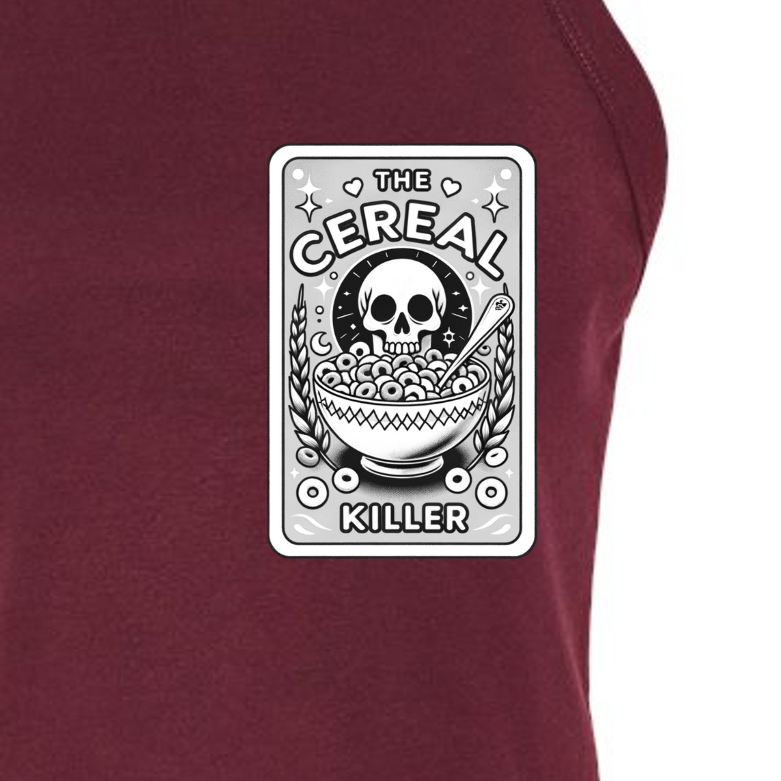 Solid Maroon Blend - 1019 - FRONT