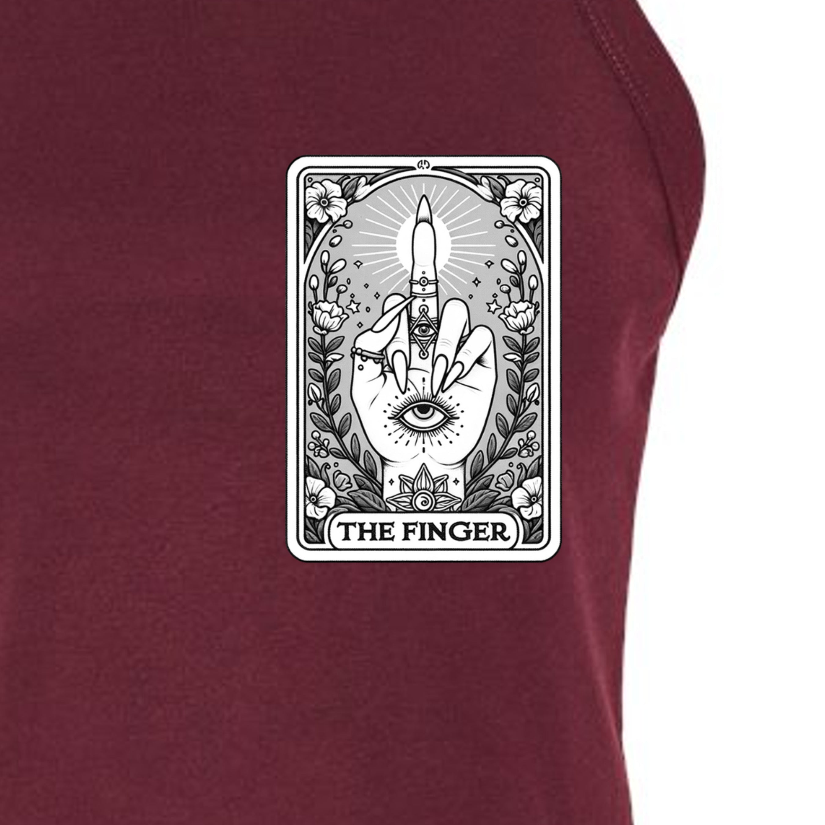 Solid Maroon Blend - 1019 - FRONT