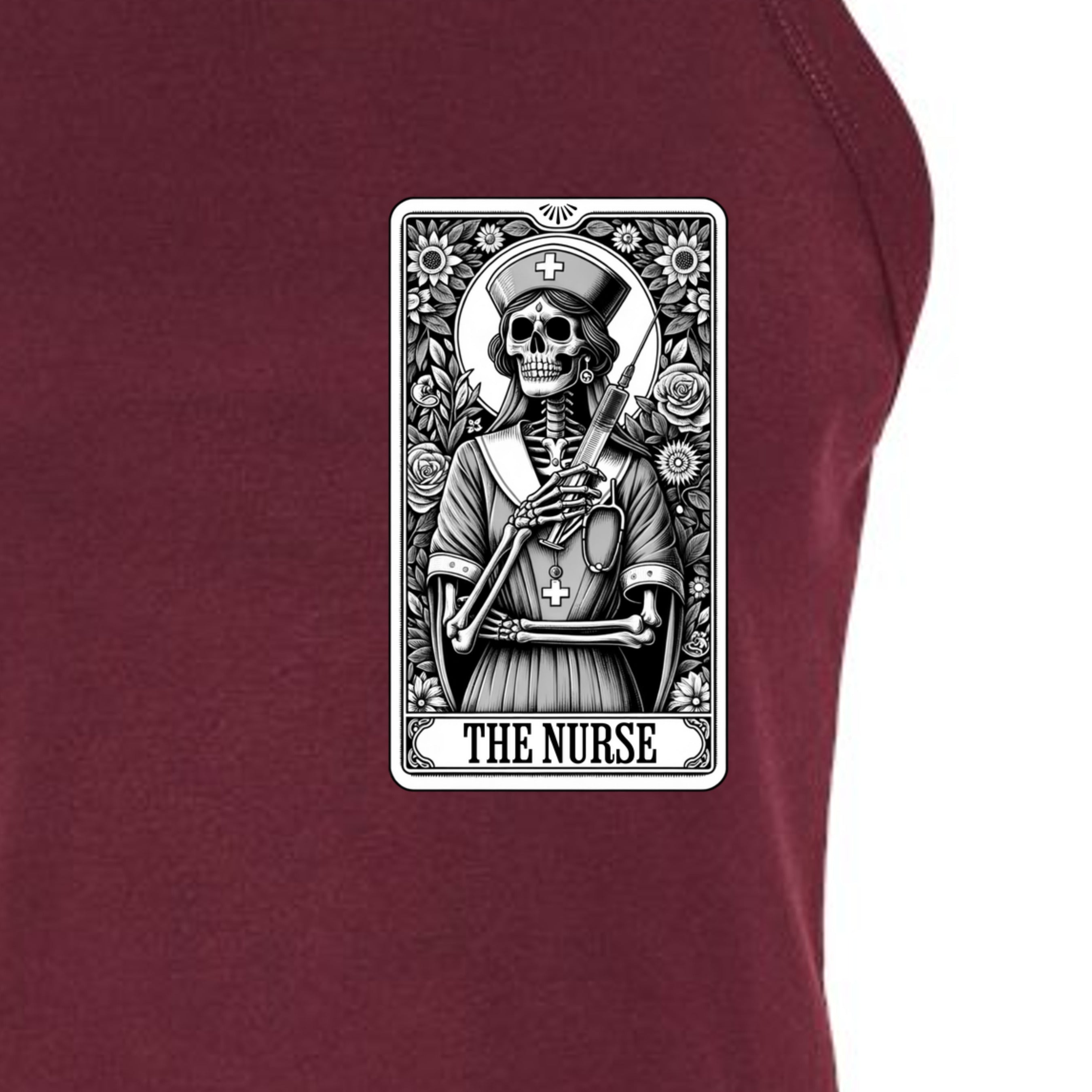 Solid Maroon Blend - 1019 - FRONT