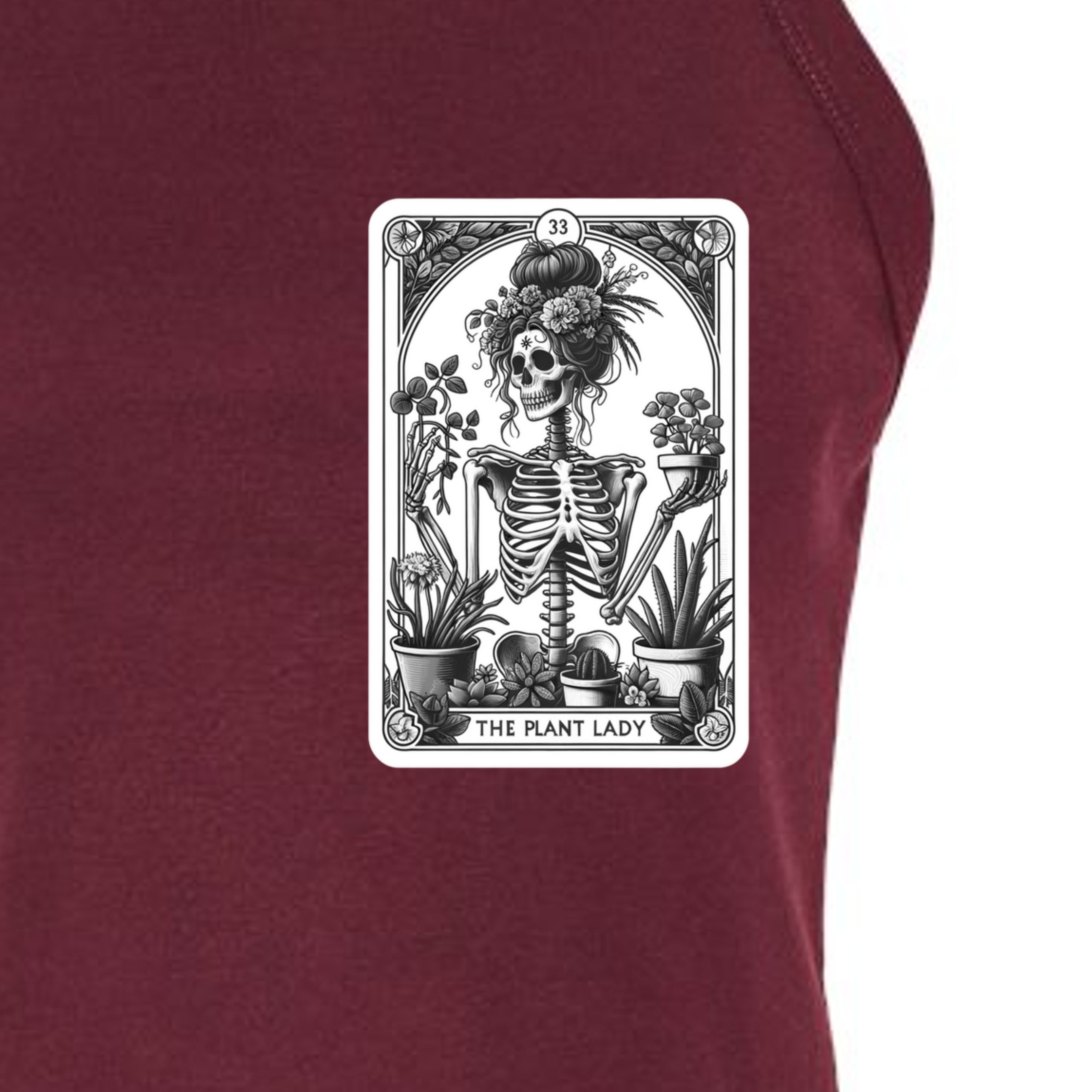 Solid Maroon Blend - 1019 - FRONT