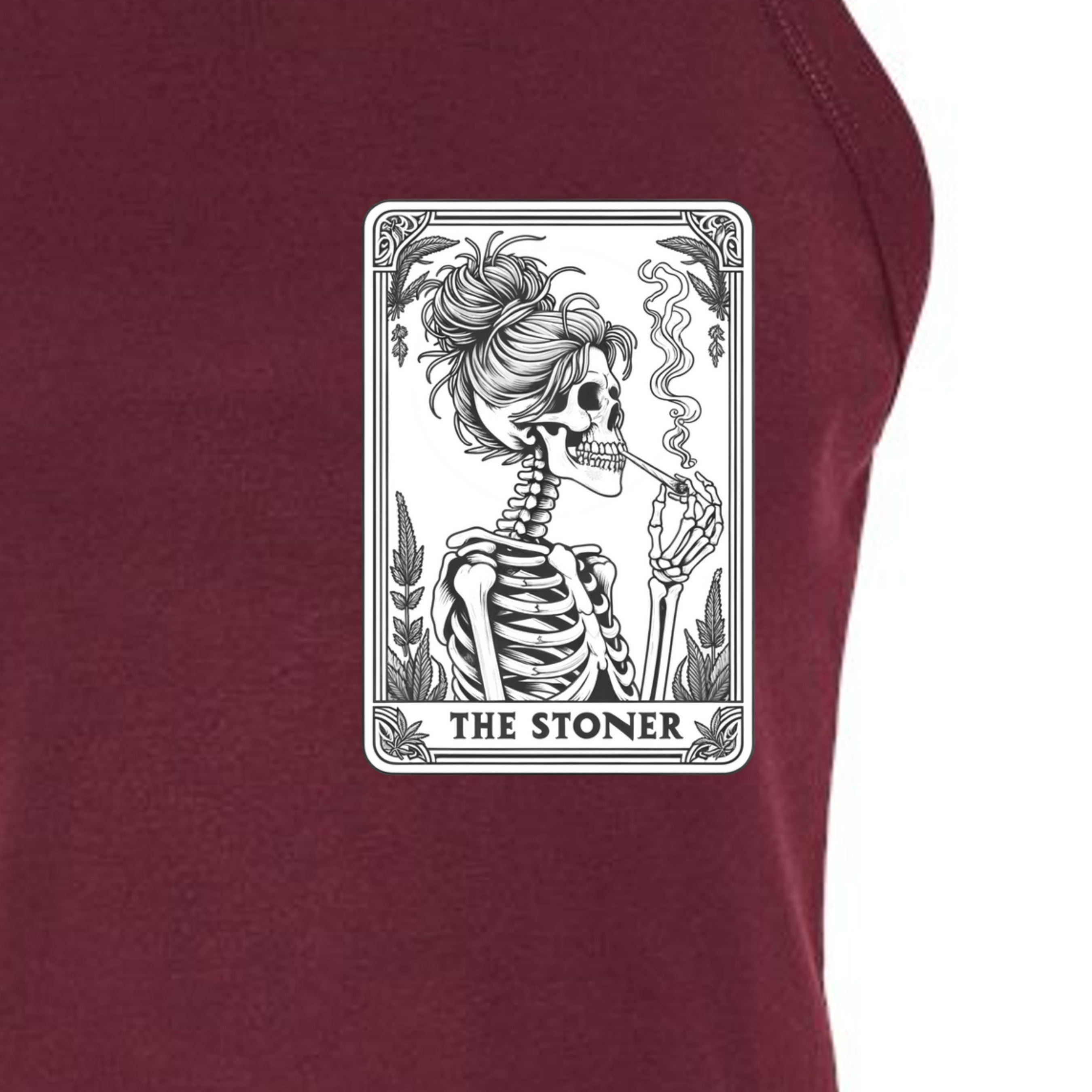 Solid Maroon Blend - 1019 - FRONT