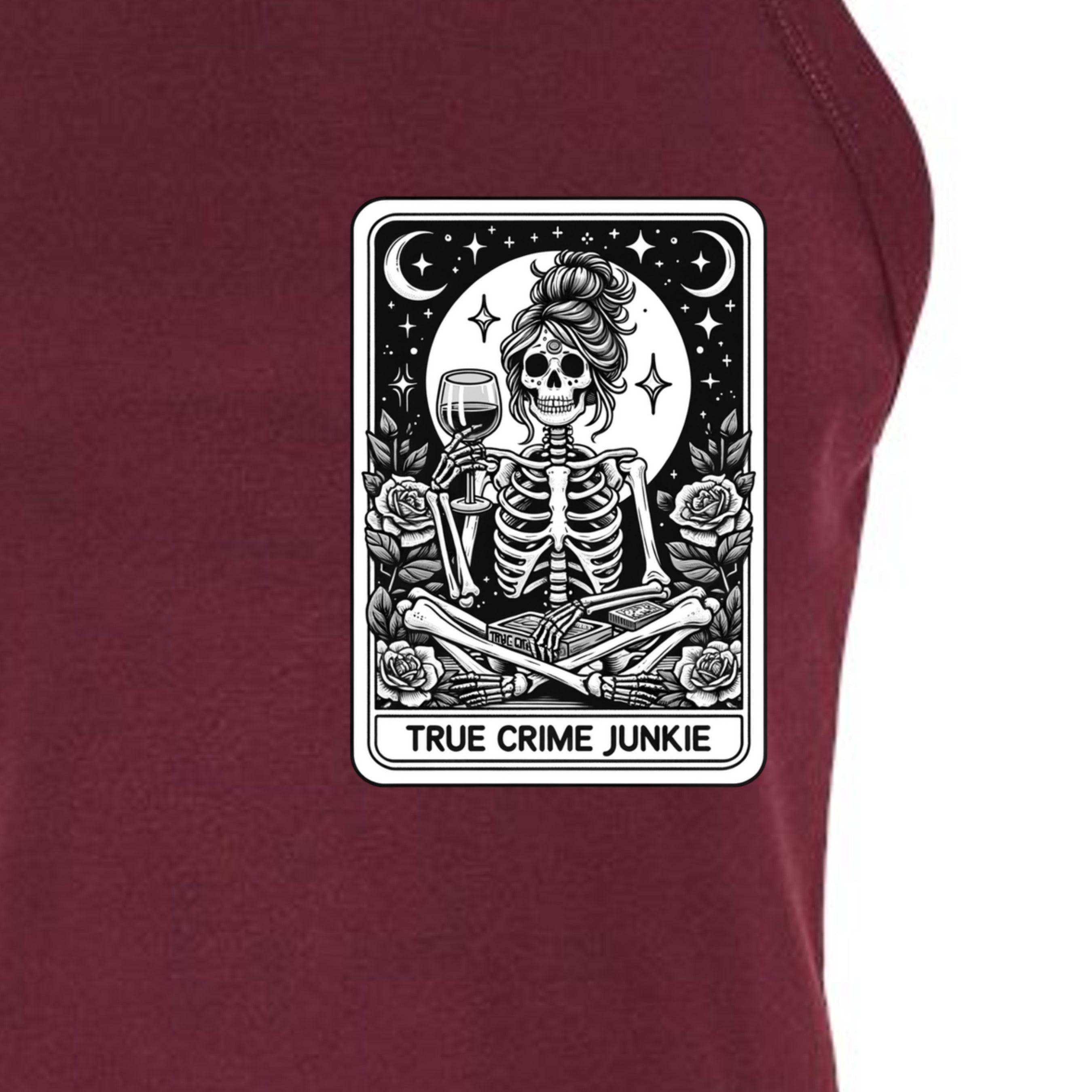 Solid Maroon Blend - 1019 - FRONT