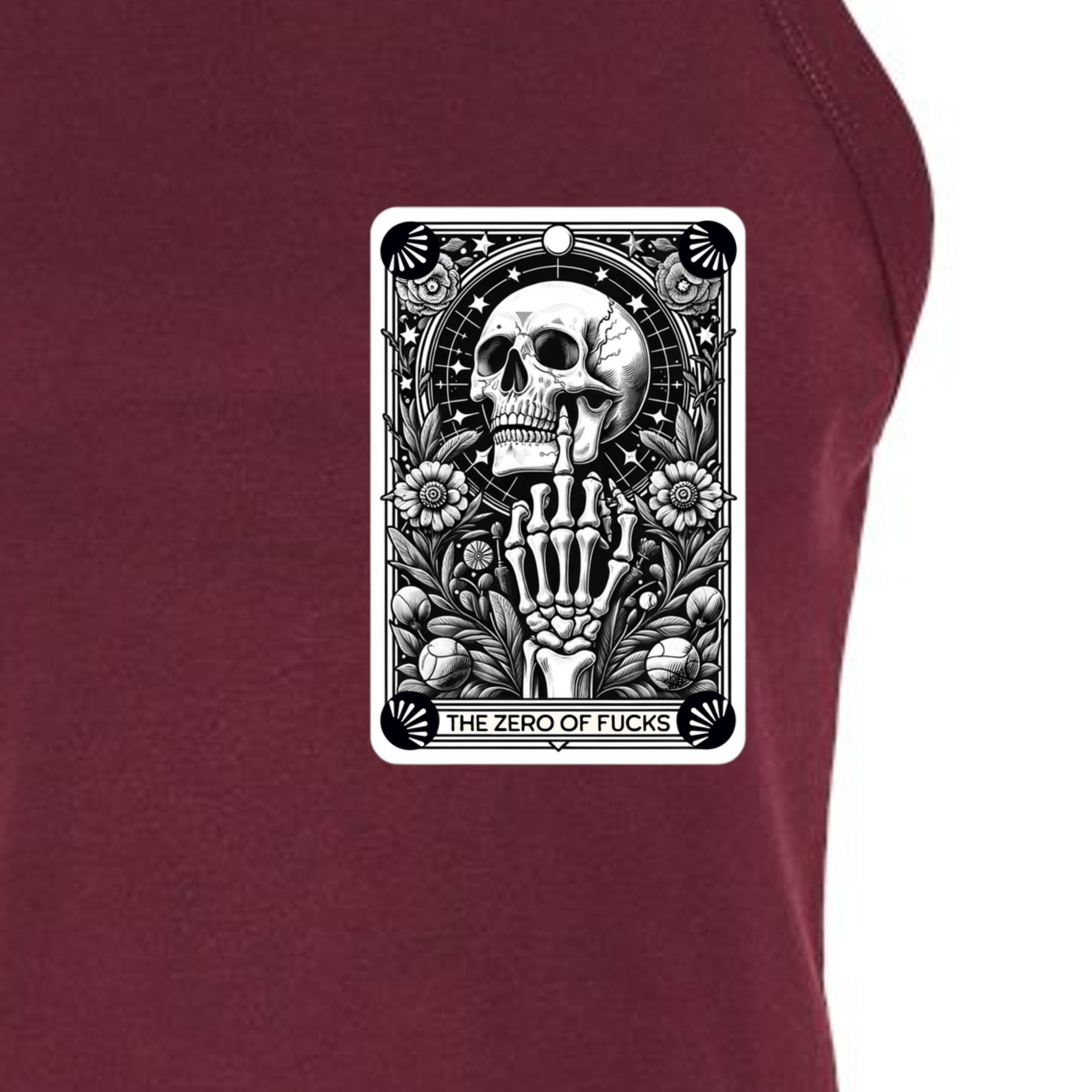 Solid Maroon Blend - 1019 - FRONT