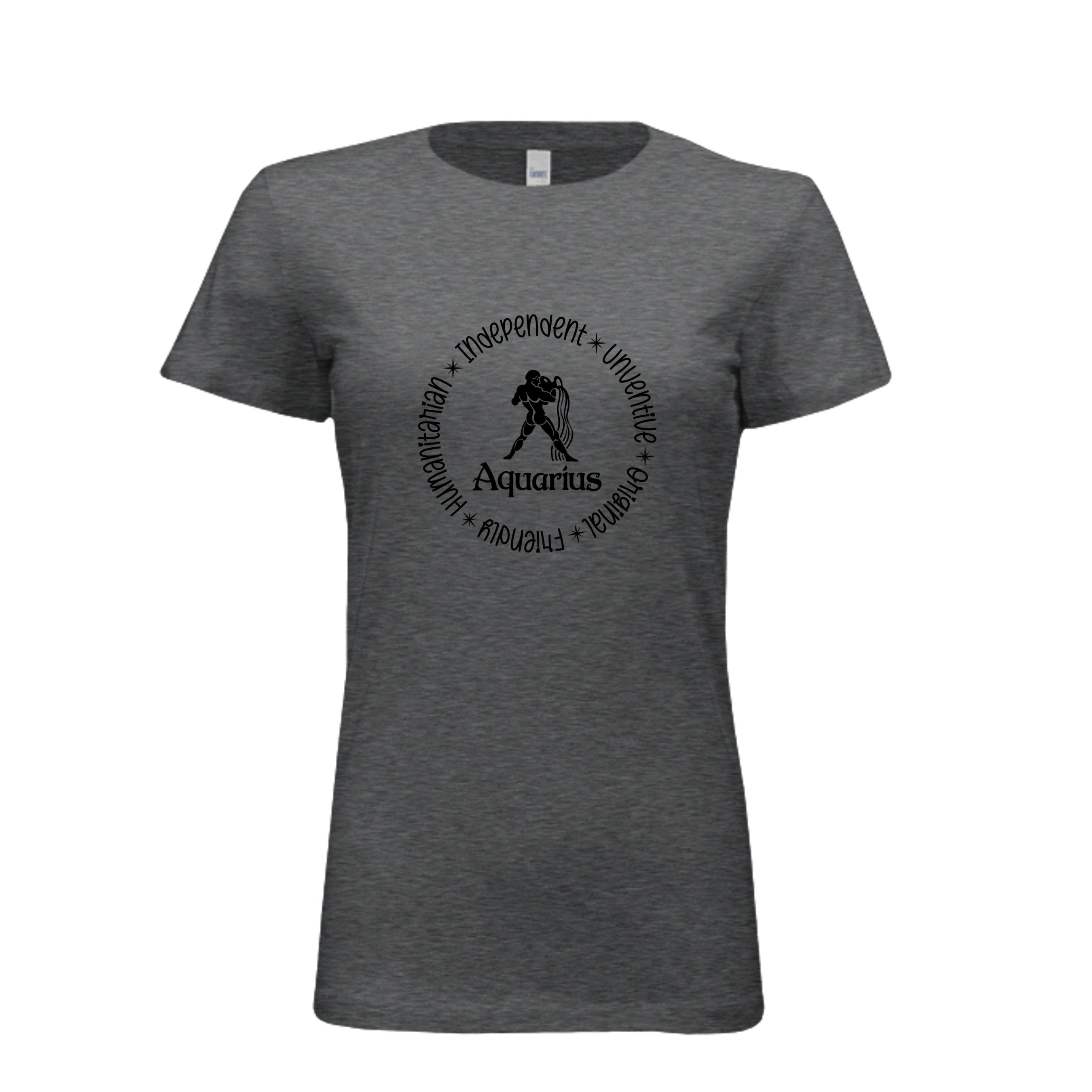 DRK GREY HEATHER - 6004 - FRONT