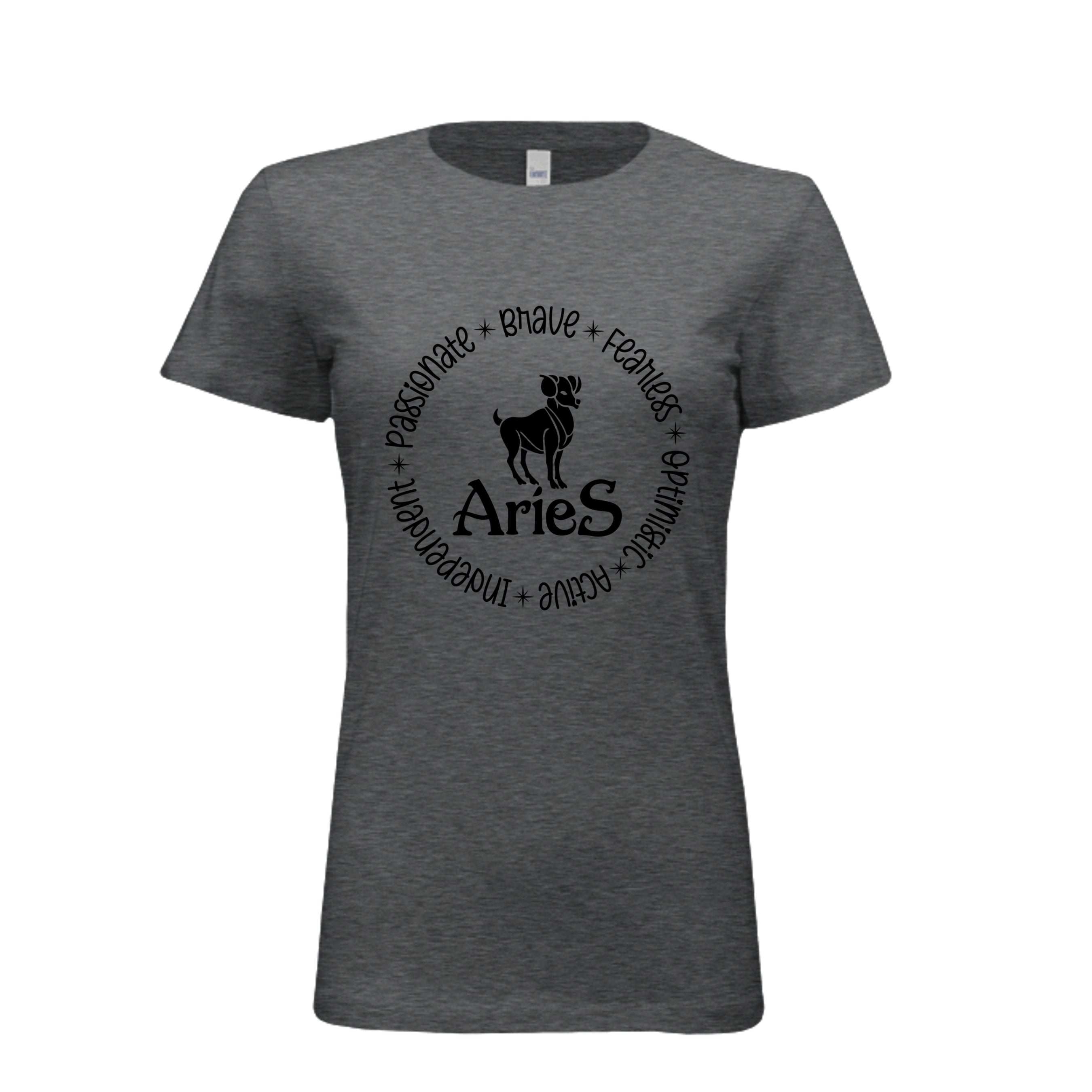 DRK GREY HEATHER - 6004 - FRONT